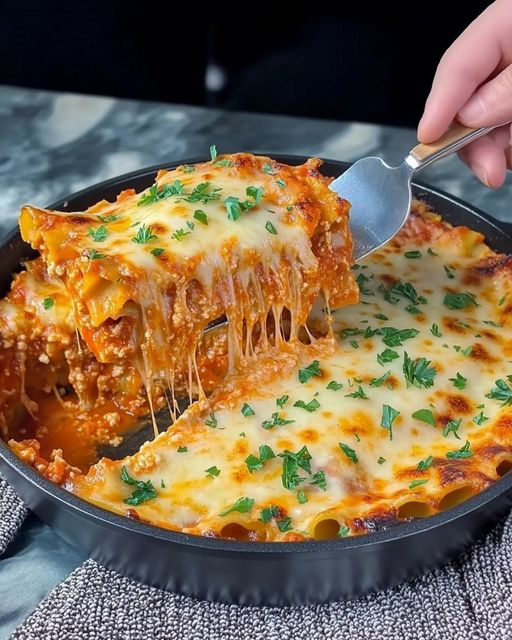 Ekspresowa lasagne z patelni - gotowa w 20 minut!