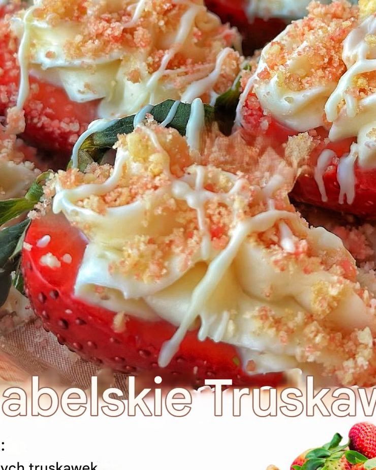 Przepis na faszerowane truskawki