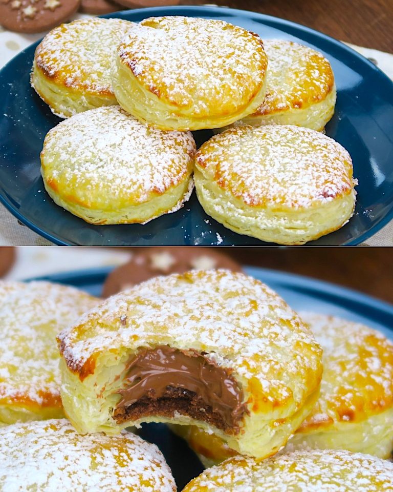 Szybkie i łatwe pączki z nadzieniem czekoladowym: