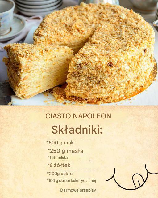 CIASTO NAPOLEON