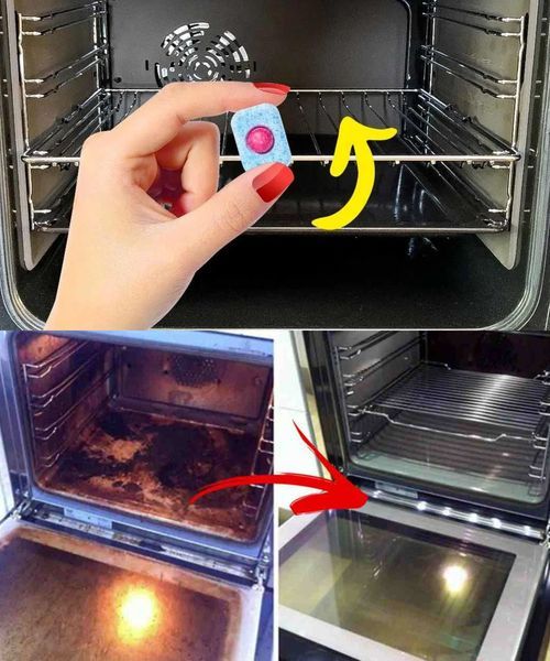 Przywróć blask swojemu brudnemu piekarnikowi dzięki tabletkom do zmywarki!