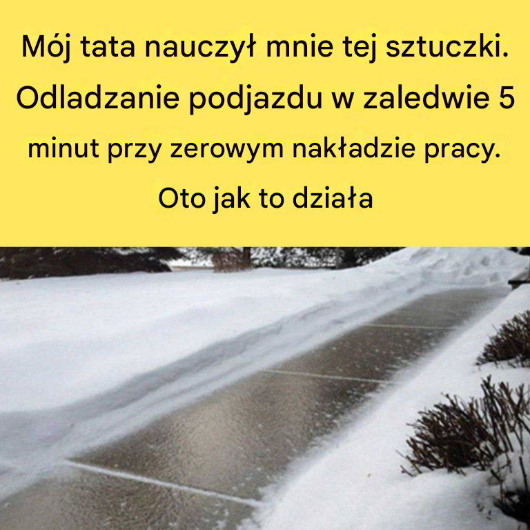 Jak bezpiecznie odmrozić chodniki tej zimy