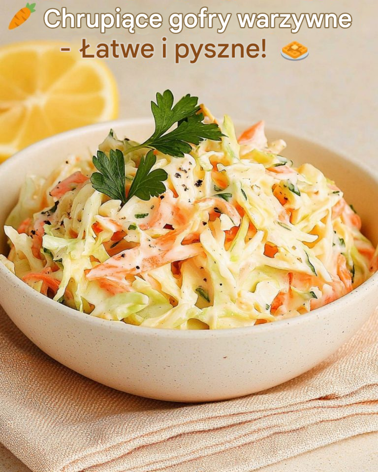 Chrupiące gofry warzywne – proste i pyszne!