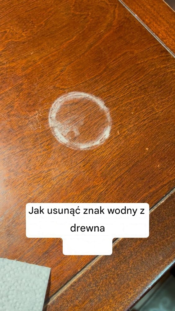 Jak usunąć znak wodny z drewna