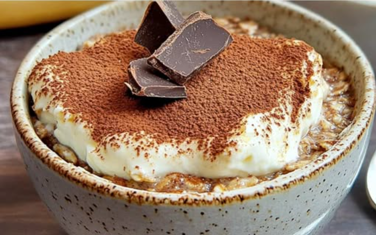 Zdrowe Tiramisu Owsiane (Bez Dodanego Cukru)
