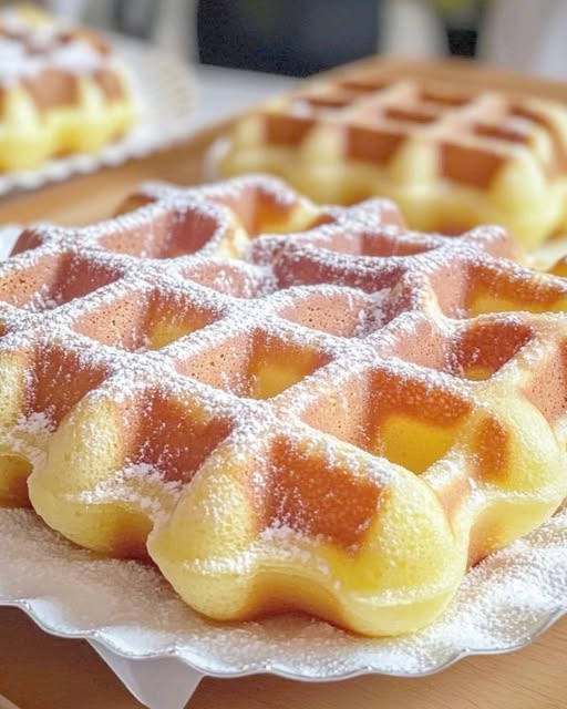 Domowe gofry belgijskie