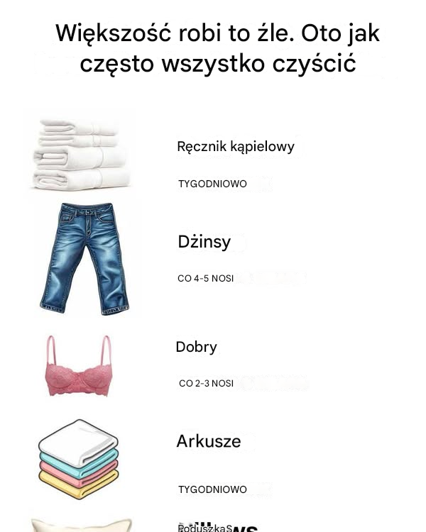 Najlepszy przewodnik po praniu: Jak często należy prać wszystko