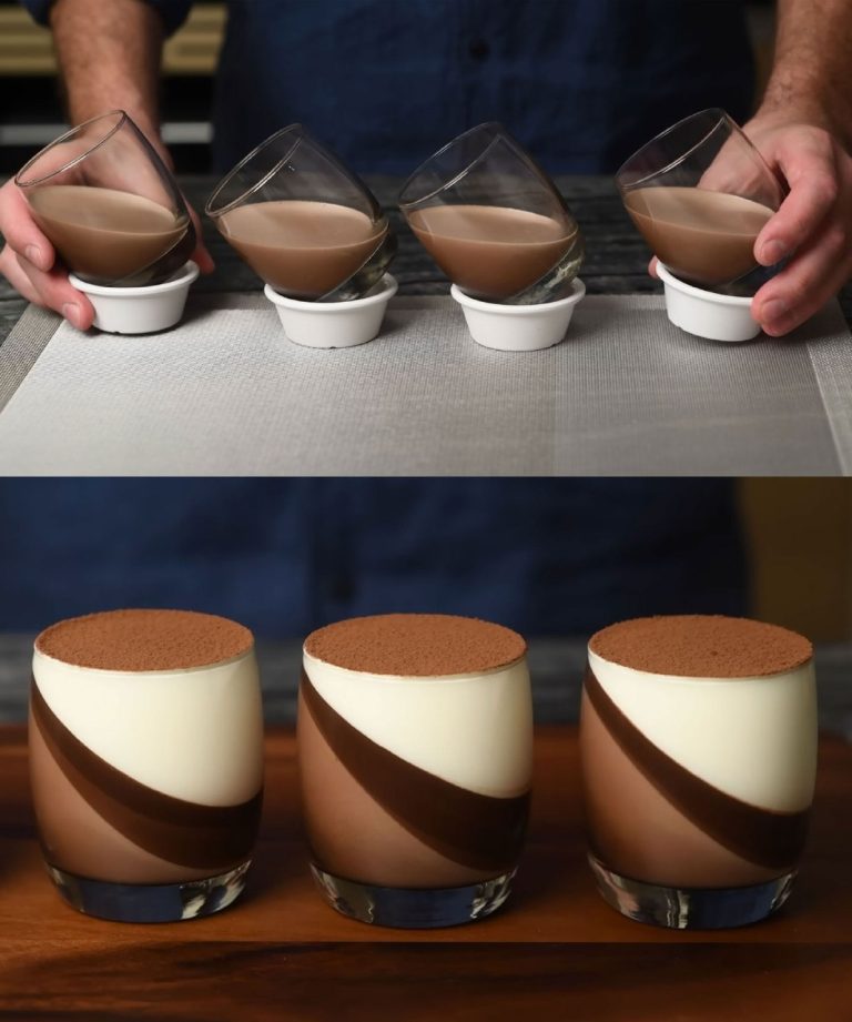 Panna cotta czekoladowa