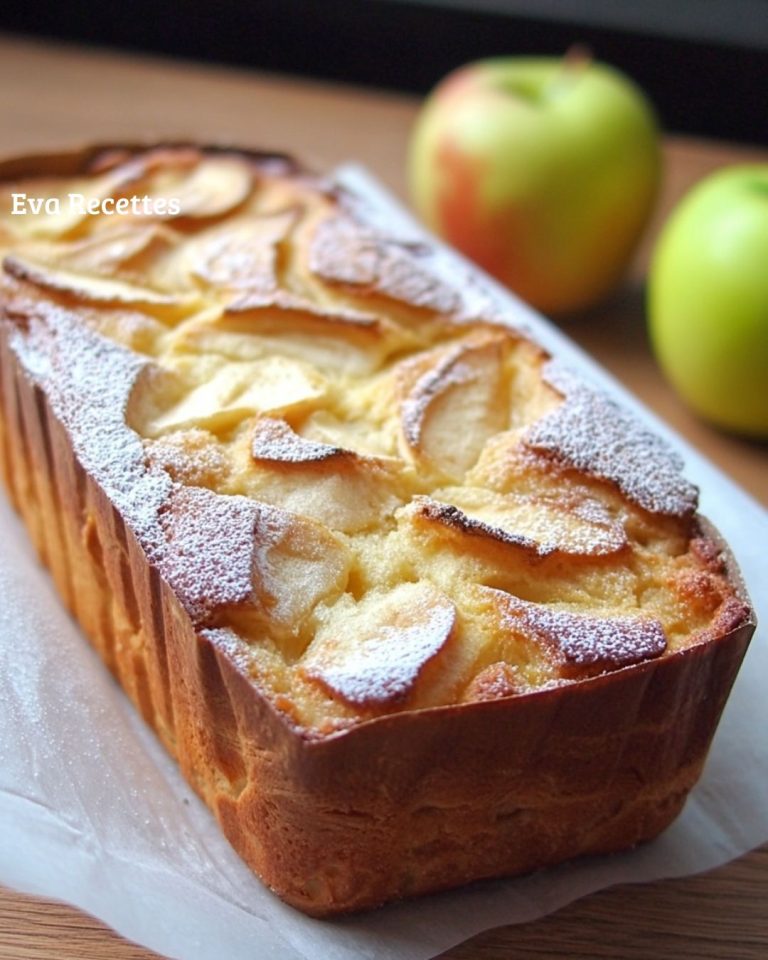 This extra-soft apple cake is perfect for a snack or dessert. Its light texture and fruity flavor make it a real treat for the taste buds.