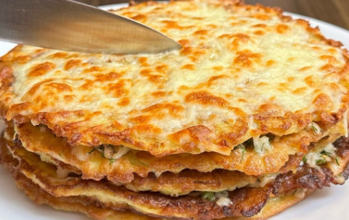 Przepis: Placki Ziemniaczane Z Cebulą I Mozzarellą
