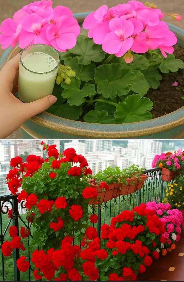 Naturalny eliksir dla pelargonii – dzięki temu prostemu przepisowi zakwitną na pewno