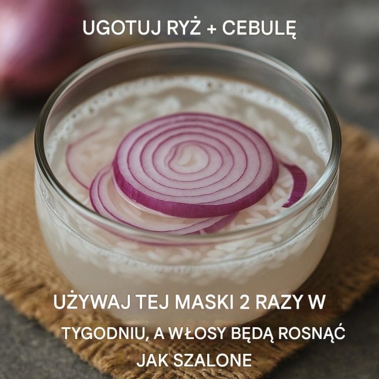 Chcesz niepowstrzymanego wzrostu włosów? Ta maska z ryżu i cebuli to prawdziwy przełom, jeśli chodzi o pełniejsze, mocniejsze włosy — naturalnie!