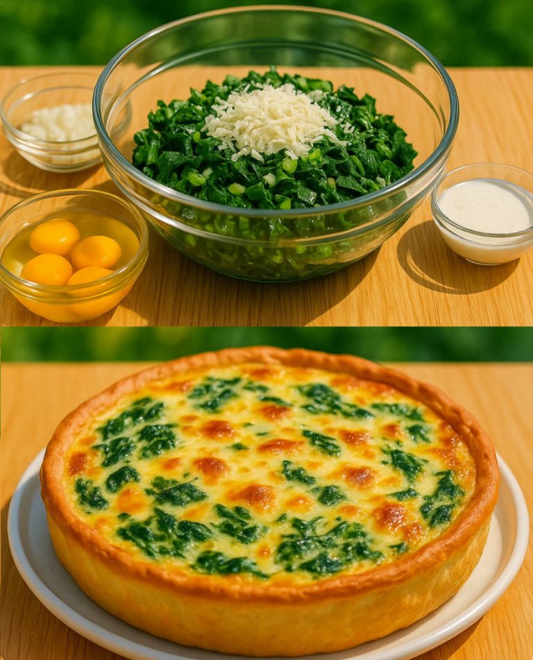 Łatwy przepis na quiche ze szpinakiem