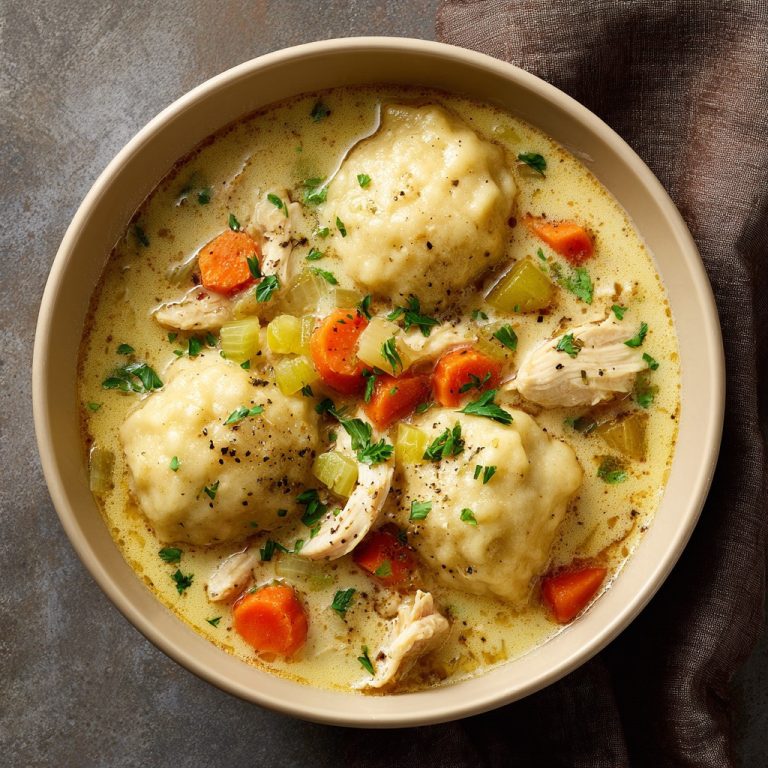 Zupa z kurczaka i klusek 🍜