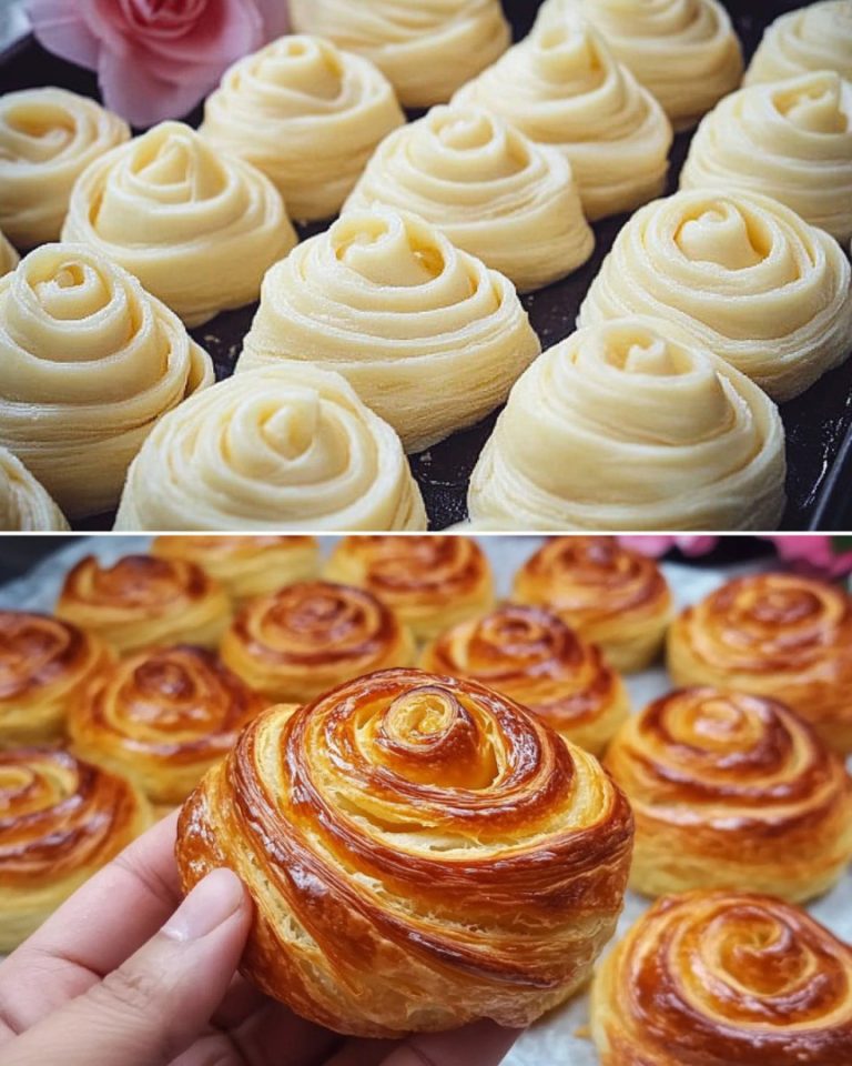 Bułeczki spiralne Flaky Puff: łatwiejsze niż rogaliki