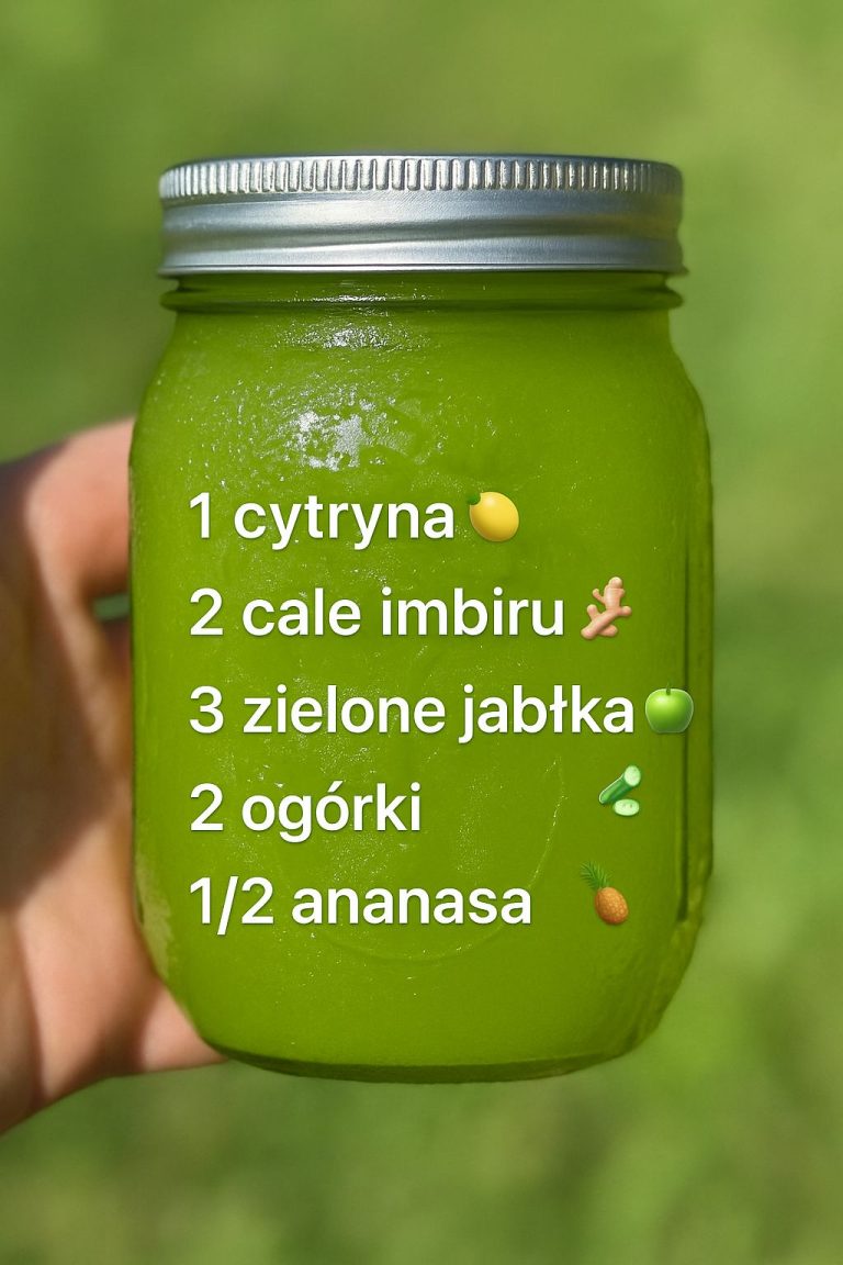 Sok z cytryny, miód, cebula i starty imbir